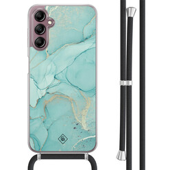 Casimoda Samsung Galaxy A14 hoesje met koord - Touch of mint