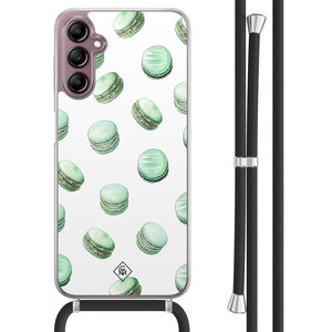 Casimoda Samsung Galaxy A14 hoesje met koord - Macarons