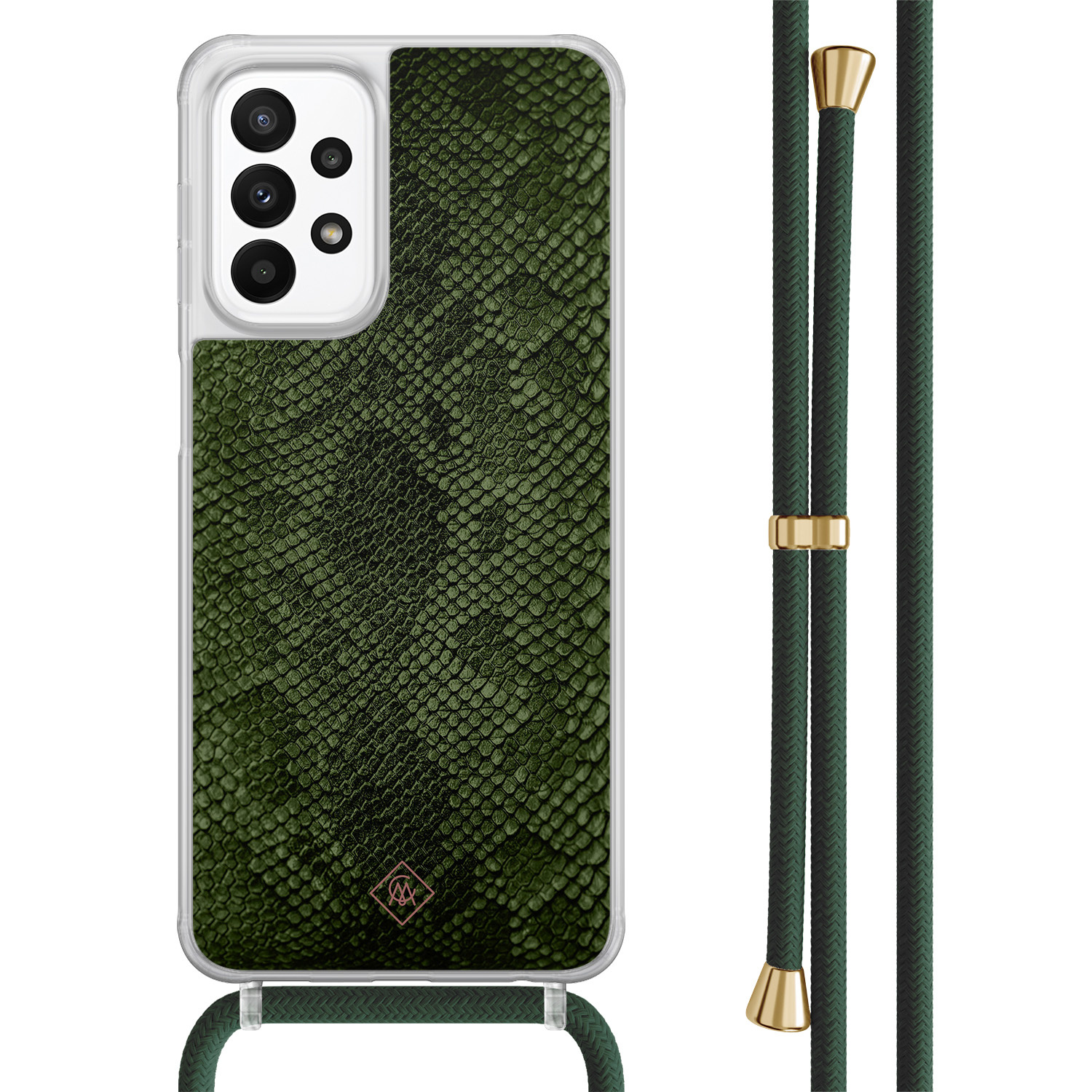 Samsung Galaxy A23 hoesje met koord Snake mix