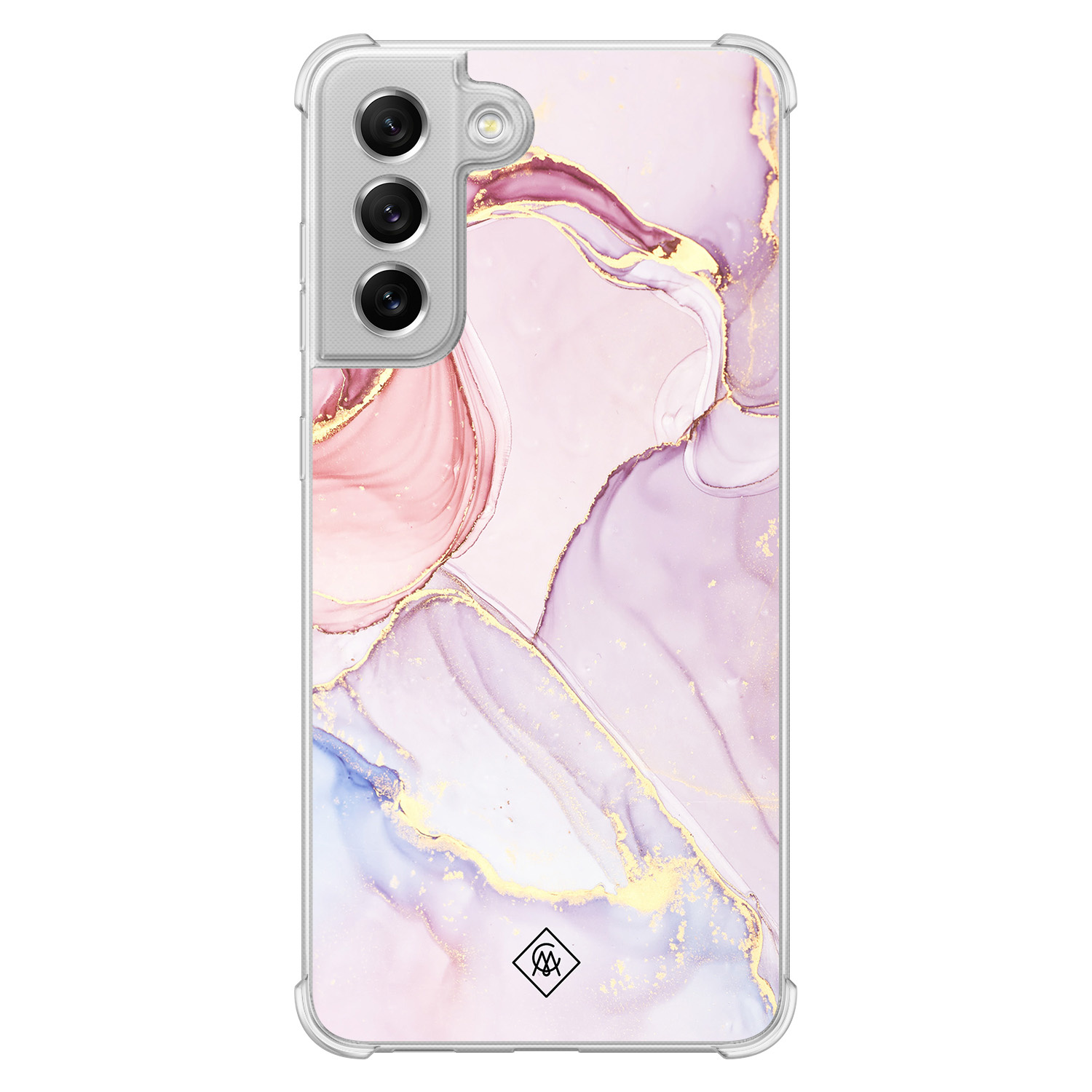 Samsung Galaxy S21 FE shockproof hoesje Purple sky