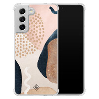 Casimoda Samsung Galaxy S21 FE shockproof hoesje - Abstract dots