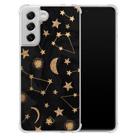 Casimoda Samsung Galaxy S21 FE shockproof hoesje - Counting the stars