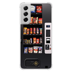 Casimoda Samsung Galaxy S21 FE shockproof hoesje - Snoepautomaat