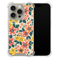 Casimoda iPhone 15 Pro shockproof hoesje - Blossom