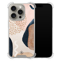 Casimoda iPhone 15 Pro shockproof hoesje - Abstract dots