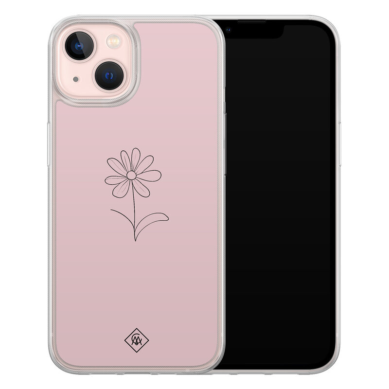 Casimoda iPhone 13 hybride hoesje - Madeliefje