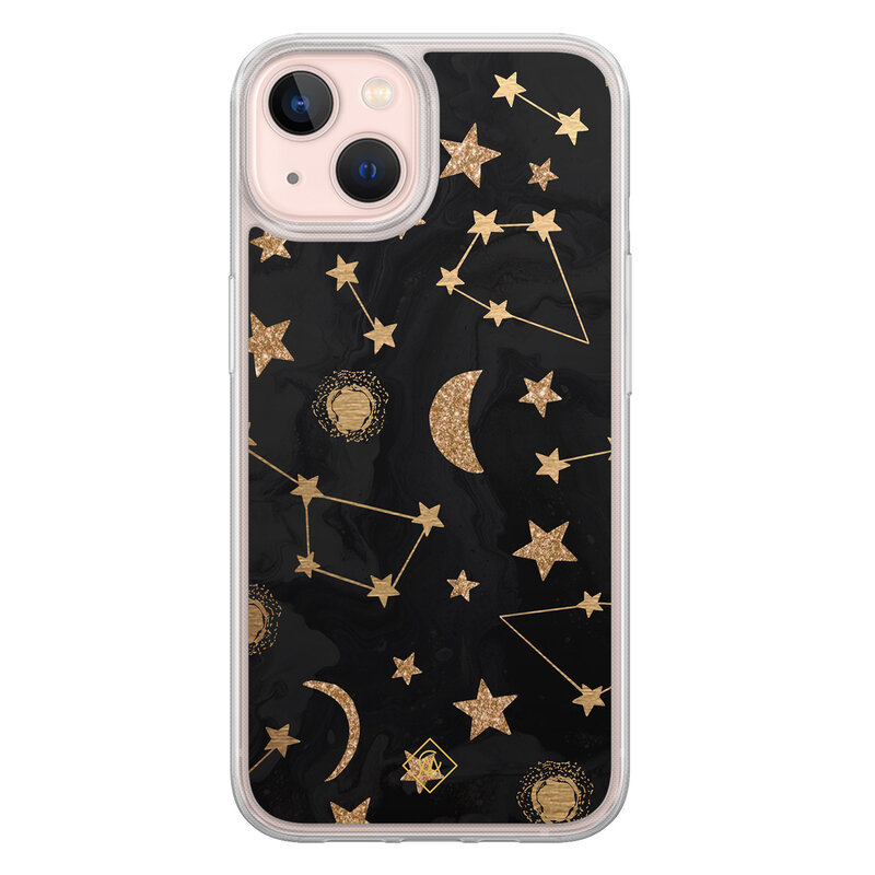 Casimoda iPhone 13 hybride hoesje - Counting the stars