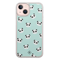 Casimoda iPhone 13 hybride hoesje - Panda print