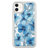 Casimoda iPhone 11 hybride hoesje - Indigo gardens