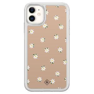 Casimoda iPhone 11 hybride hoesje - Sweet daisies
