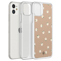Casimoda iPhone 11 hybride hoesje - Sweet daisies