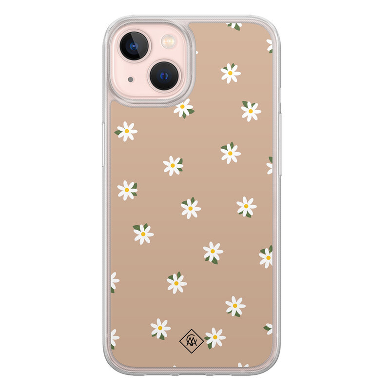 Casimoda iPhone 13 hybride hoesje - Sweet daisies
