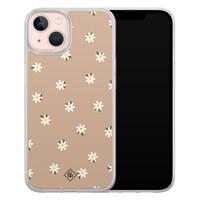 Casimoda iPhone 13 hybride hoesje - Sweet daisies