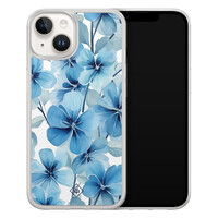 Casimoda iPhone 14 hybride hoesje - Indigo gardens