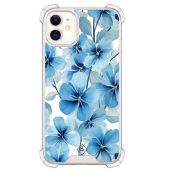Casimoda iPhone 11 shockproof hoesje - Indigo gardens