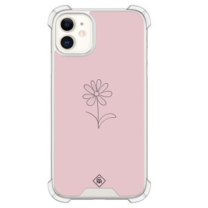 Casimoda iPhone 11 shockproof hoesje - Madeliefje