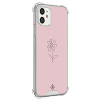 Casimoda iPhone 11 shockproof hoesje - iPhone 11 shockproof hoesje - Madeliefje