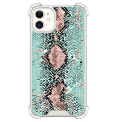 Casimoda iPhone 11 shockproof hoesje - Snake pastel