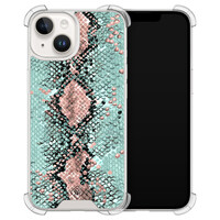 Casimoda iPhone 14 shockproof hoesje - Snake pastel