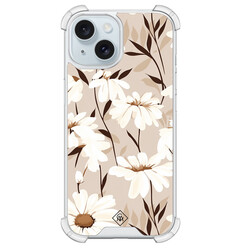 Casimoda iPhone 15 shockproof hoesje - In bloom