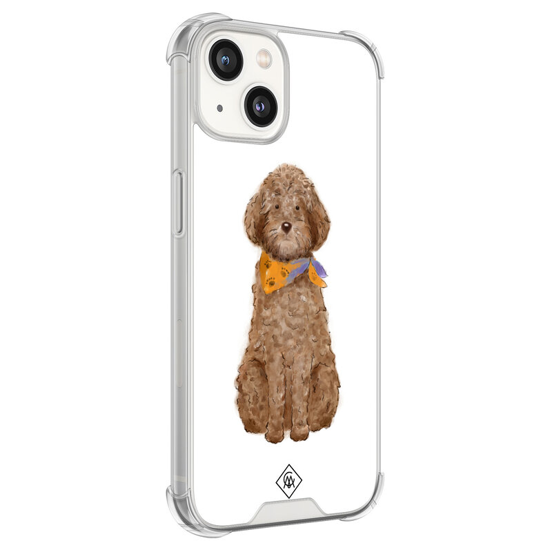 Casimoda iPhone 13 shockproof hoesje - Labradoodle