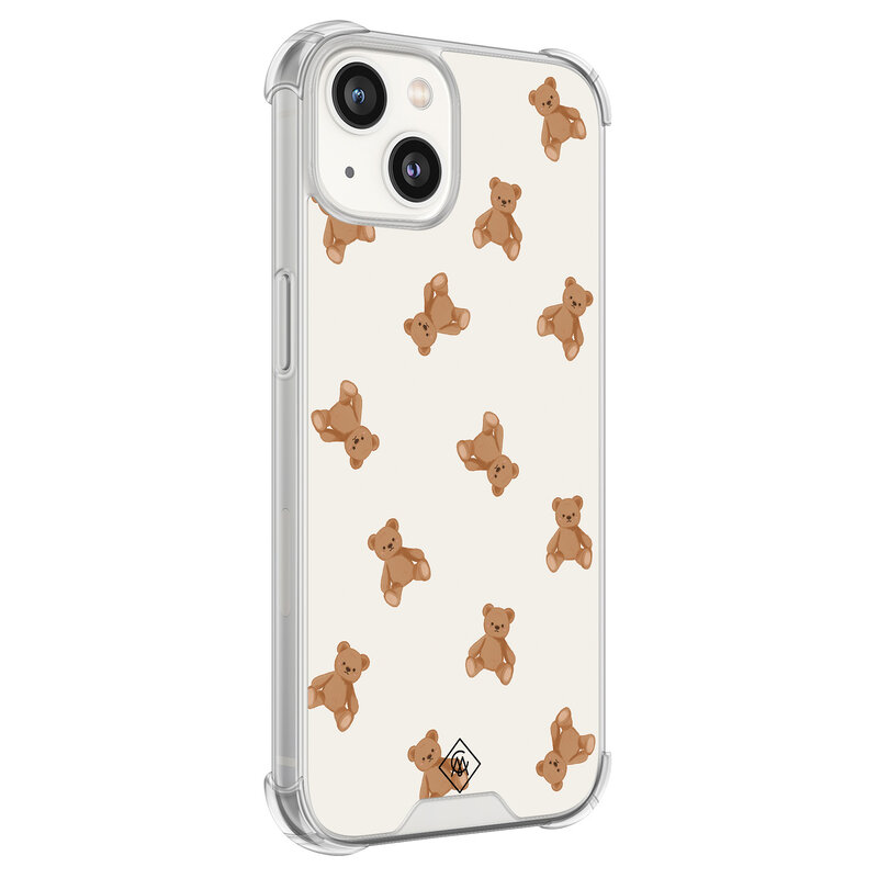 Casimoda iPhone 13 shockproof hoesje - Teddybeer