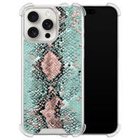 Casimoda iPhone 15 Pro Max shockproof hoesje - Snake pastel