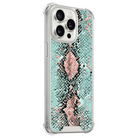Casimoda iPhone 15 Pro Max shockproof hoesje - Snake pastel