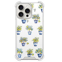 Casimoda iPhone 15 Pro Max shockproof hoesje - Lemon trees