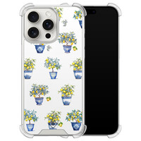 Casimoda iPhone 15 Pro Max shockproof hoesje - Lemon trees