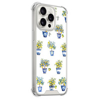 Casimoda iPhone 15 Pro Max shockproof hoesje - Lemon trees
