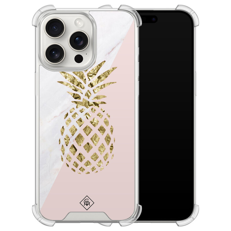 Casimoda iPhone 15 Pro Max shockproof hoesje - Ananas