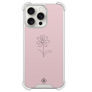 Casimoda iPhone 15 Pro Max shockproof hoesje - Madeliefje