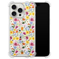 Casimoda iPhone 15 Pro Max shockproof hoesje - Happy flora