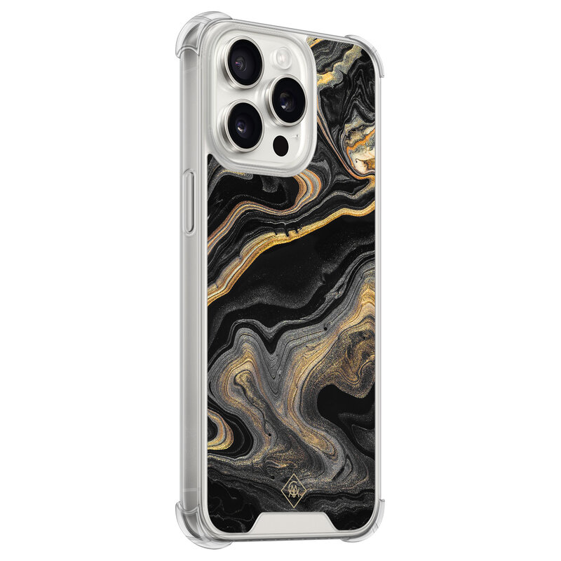 Casimoda iPhone 15 Pro Max shockproof hoesje - Marbling