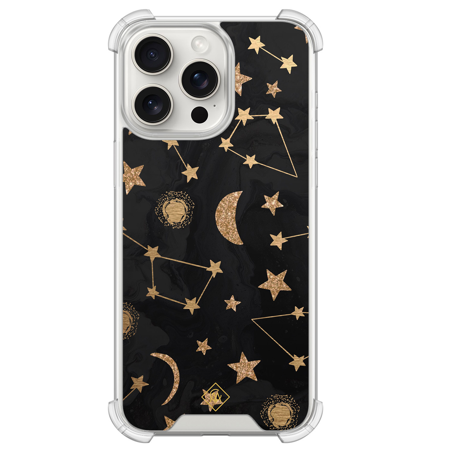 iPhone 15 Pro Max shockproof hoesje - Counting the stars