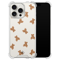 Casimoda iPhone 15 Pro Max shockproof hoesje - Teddybeer