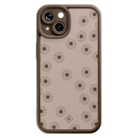 Casimoda iPhone 14 siliconen case - Cute flowers