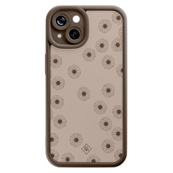 Casimoda iPhone 14 siliconen case - Cute flowers