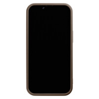 Casimoda iPhone 14 siliconen case - Abstract almond shapes