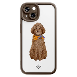 Casimoda iPhone 14 siliconen case - Labradoodle