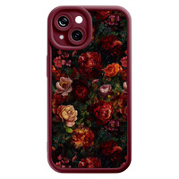Casimoda iPhone 15 siliconen case - Floral garden