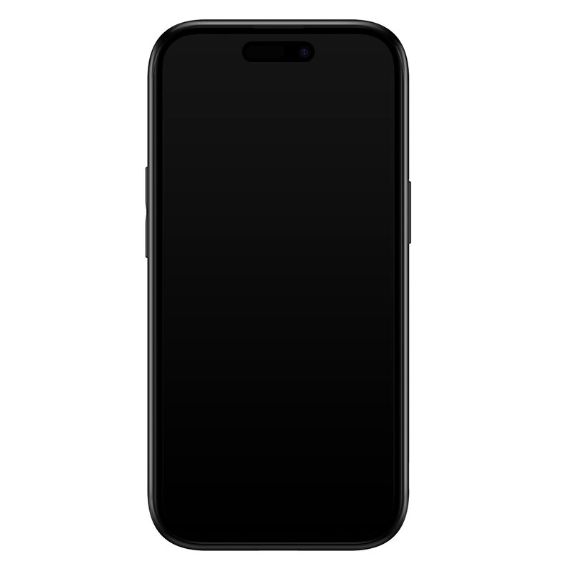 Casimoda iPhone 15 glazen hardcase - Hart streepjes