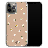 Casimoda iPhone 12 (Pro) hybride hoesje - Sweet daisies