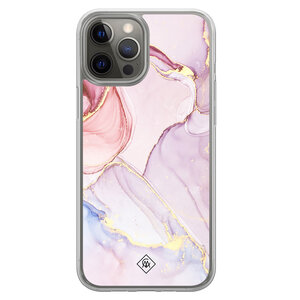 Casimoda iPhone 12 (Pro) hybride hoesje - Purple sky