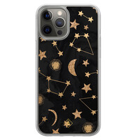Casimoda iPhone 12 (Pro) hybride hoesje - Counting the stars