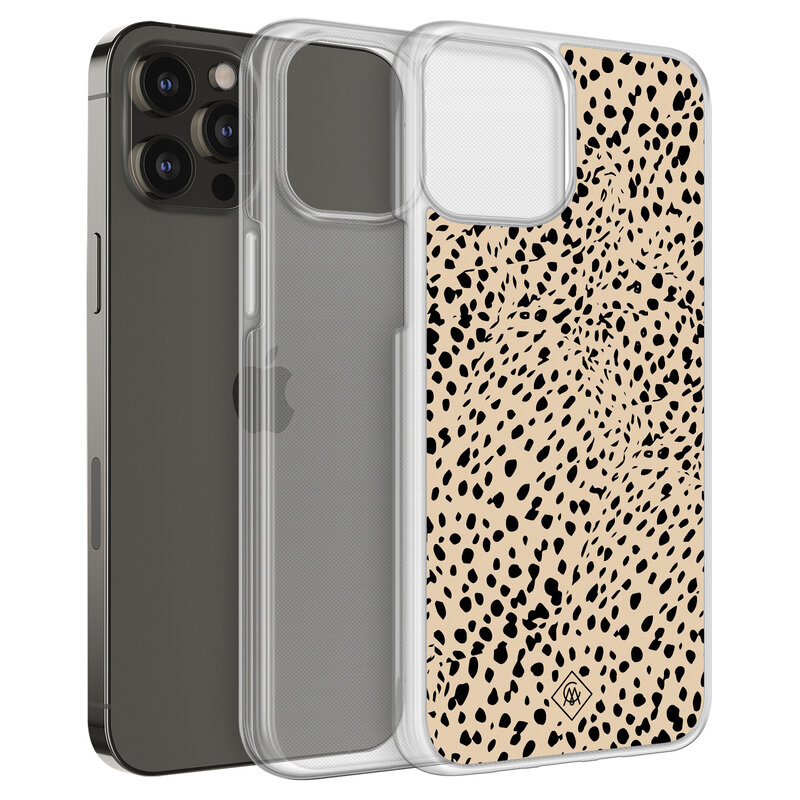 Casimoda iPhone 12 (Pro) hybride hoesje - Spot on