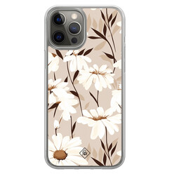 Casimoda iPhone 12 (Pro) hybride hoesje - In bloom
