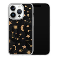 Casimoda iPhone 14 Pro hybride hoesje - Counting the stars