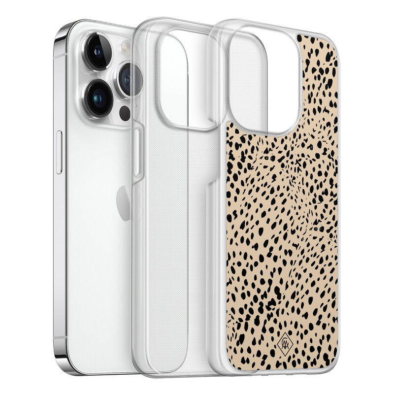 Casimoda iPhone 14 Pro hybride hoesje - Spot on